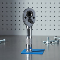 Ratchet Wrench with 1/4 Inch Drive Reversible Mini Ratchet Handheld Tool for Mechanics, Homeowners, Home Maintenance