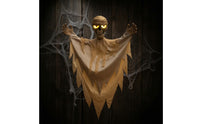 Mummy Specters with Glowing Eyes Creepy Hanging Specters Decoration Outdoor Hanging Mummy for Homeowners, Porch, Doorway