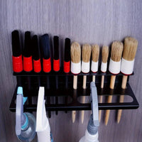 Spray Bottle and Brush Mount Space Saving Wall Mount Spray Bottle Rack Car Detailing Brush Holder Easy Installation