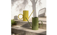 Large Capacity Long Spout Watering Can Ergonomic Handle Stainless Steel Watering Pot Gardening Tool for Balcony