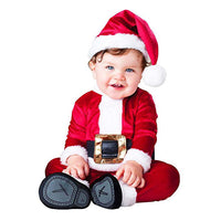 Christmas Baby Snowman Romper Set Long Sleeve