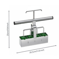 Manual Soil Block Maker Easy to Use Soil Block Maker 4-Section Starter Tool for Garden, Nursery
