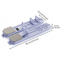 Full Body Workout Board Double-Support Rails Abdominal Board Built-in Counter