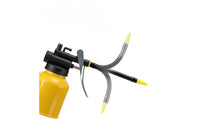2 Pieces Precision Manual Oil Can Compact Pump Oil Can with Nozzle Portable Handheld Oiler One-Handed for Mechanics, Machinists, Industrial Maintenance, Workshop, Garage