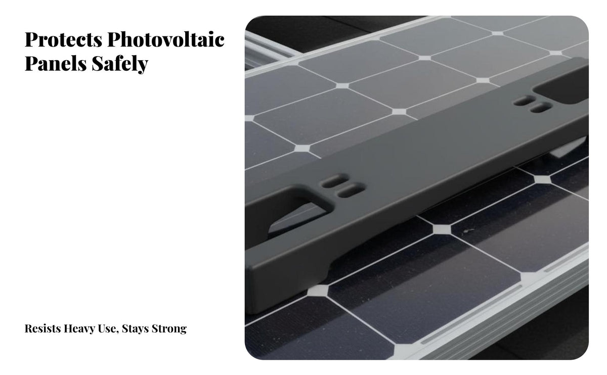 Anti-Trampling Panel Bridge Strong Load-Bearing Capacity Photovoltaic Work Surface Lightweight PV Panel Installation Frame for Rooftops, Outdoor