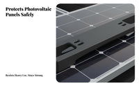 Anti-Trampling Panel Bridge Strong Load-Bearing Capacity Photovoltaic Work Surface Lightweight PV Panel Installation Frame for Rooftops, Outdoor