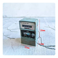 Electric Utility Cabinet Miniature 1:64 Scale Futuristic-Industrial Utility Cabinet Model Handmade