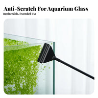 Algae Remover Stainless Steel Head Safe on Glass for Aquariums