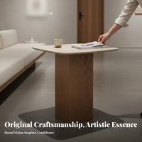 Curved Billow Sofa Wabi-Sabi Inspired Deep-Seat Frameless Sofa Minimalist Aesthetic Non-Slip Bottom for Families