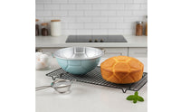 Soccer Cake Pan Anodized Finish Hemispherical Cake Pan Open Top