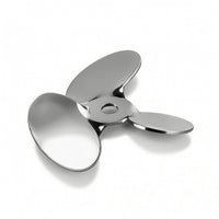 Polished Disperser Blade with Three Paddles Corrosion-Resistant Dispersing Disc High-Speed Dispersing Blade Long-Lasting for Professionals