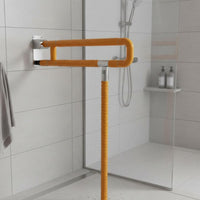 Heavy Duty Toilet Support Bar Rustproof Anti-Slip Shower Grab Bar Wall Mounted Bath Aid for Seniors