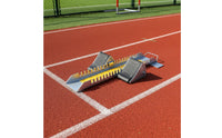 Track Starting Block with Scale Thickened Build Adjustable Sprint Block Construction Sports Equipment for Sprinters, Competition, Training