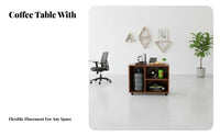 Movable with Wheels Mobile Tea Trolley Simple Design Multi-Tier Rolling Trolley Space-Saving Design Household Furniture Versatile Use for Small Apartment Dwellers, Homeowners, Office Workers, Living Room, Beside Sofa, Bedroom, Kitchen