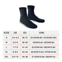 Puncture Resistant 3mm Neoprene Diving Socks Keep Warm Beach Swim Booties High Stretch Anti-Slip Wave Booties Flatlock Seams for Men, Snorkeling, Swimming
