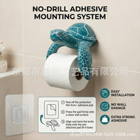 Turtle Paper Towel Holder 3D Printed Bathroom Decor