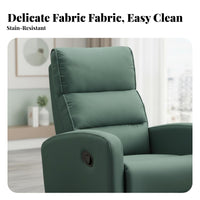 Gentle Rocking Motion Electric rotating Recliner Ergonomic Design Powered rotating Recliner Modern Aesthetic Armchair charging port Charging Port for Adults, Seniors, Homeowners, Living Room, Leisure Area, Home Office, study corner