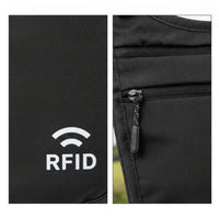 Anti-Theft Crossbody Bag with Electronic Shielding Protection Compact Crossbody Travel Purse Hands-Liberated Passport Pouch Lightweight for Travelers, Minimalists, Commuters, Sightseeing, Daily Commute