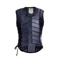 Equestrian Torso Guard Breathable Mesh Horse Riding Vest Zip Front Riding Shielded Vest