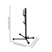 Adjustable Height Bike Repair Stand Heavy-Duty Bike Stand with Hooks Rust-Resistant Space-Saving for Garage