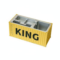 Long-Lasting Shipping Container Desk Organizer Practical Office Item