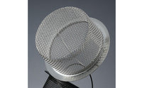 Arched Handle Mesh Sink Strainer Metal Rim Mesh Sink Basket Rustproof Kitchen Hardware Round