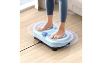 Home Workout Whole Body Vibration Platform Non-Slip Surface Vibrate Plate Exerciser Wireless Control Whole Body Vibration Instructor Digital Display