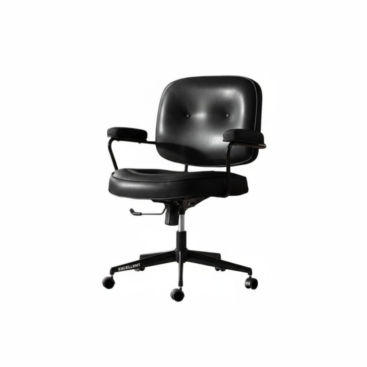 Height Adjustable Highspine managerial Chair with Armrests rotating Seat Ergonomic Design Office Furniture effortless Rolling casters for Students, Professionals, managerials, Study Room
