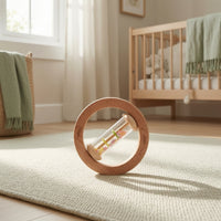 Rattle with Rainstick Sensory Baby Rattle Developmental for Car Rides