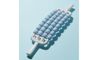 Portable Spiky Roller Massager Ergonomic Handle Spiky Massage Stick Aids Post-Workout Recovery Leg and Neck Roller Easy To Use for Athletes, Kids, Gym, Home