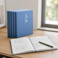 B5 A4 A5 Lined Notebooks, 36 Sheets, 5-Pack, Gradient Cover, for Office, School, and Journaling