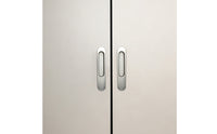 Recessed Pull with Finger Grip Space Saving Recessed Finger Flush Pull Smooth Sliding Door Handle for Wardrobes
