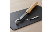 Bent Hollowing Tool Arched Tool Edge Swan Neck Hollower Hardwood Friendly Bowl Turning