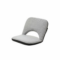 Back Support Foldable Legless Backrest Chair Minimalist Design Japanese Backrest Chair Multi-Functional Floor Seat No Assembly Required for New Mothers, Meditators, Dorm Room, Bedroom, Bay Window, Meditation