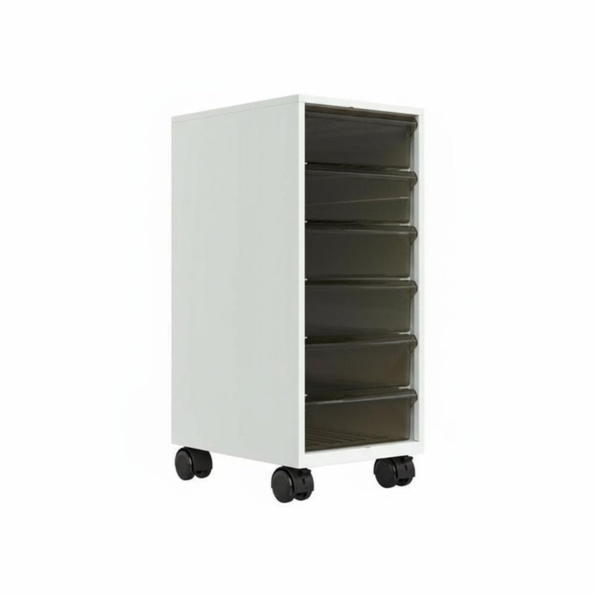 Under-Desk Design Mobile Filing Cabinet Removable Wheels Mobile File Cabinet Sturdy Construction Drawer Unit Large Capacity for Students, Teachers, Crafters, Study Room, Studio, Classroom
