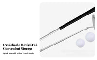Putting Stick Portable Detachable Putting Stick Long-Lasting Stable Hitting for Beginners, Office
