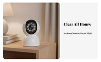 360 Degree Security Camera Distant Mobile Control Indoor WiFi Camera Smart Home Monitor Motion Detection & Tracking Interactive