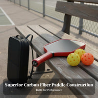 Pickleball Paddle High-Rotation Texture Carbon Fiber Pickleball Paddle Sports Equipment Enlarged Sweet Zone Lightweight