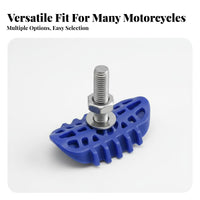 Sturdy Plastic Construction Inner Tube Clamp Anti-Slip Grip Tire Inner Tube Lock Universal Fit for Motocross Racers, Non-Asphalt-Road Riding