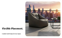 technical Fabric Upholstery space-efficient 2-Person Sofa Space-Saving space-efficient Upholstered Bench Comfortable padding Loveseat Easy to Clean for Business Owners, Apartment Dwellers, Card Room, Teahouse, Lounge Area, Small Spaces