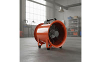 Portable Fan Heavy Duty Industrial Exhaust Fan Copper Motor Confined Space Ventilation for Blaze & Urgency