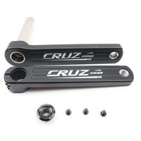 Crank Arm Assembly with Spindle Hollow Integrated Cycle Crank Arm Assembly Crankset with Spindle CNC-Machined Cycle Crankset