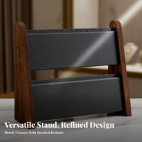 Necklace Display Stand Soft Padded Surface Slanted Jewelry Board Locket Chain Display Rack Portable Desktop Necklace Easel