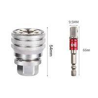 Adjustable Socket Knurled Versatile Socket Compact for Workshop