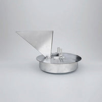 Metal Pulverizer Base with Screens Thickened Angle Grinder Conversion Base Heavy-Duty Grain Mill Attachment Sturdy for Homesteaders, Farmers, Home Farm, Workshop