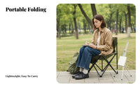 Foldable Design artist's Sketching Stool Includes Carrying Bag Folding Chair Sturdy Construction Portable Seating Side Storage Pocket for Art Students, Artists, Outdoor Enthusiasts, Travel, Craft Fairs, Patio, Fishing