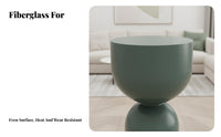 distinctive Shape Round Pedestal Table Slim availableline Sculptural Pedestal Table Modern Look Household Furniture Elegant Design for Interior Designers, Art Lovers, Living Room, Bedroom, Entryway, Lounge Area
