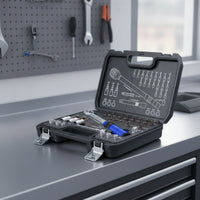 Fastening Wrench with Case Adjustable Tool Portable for Workshop