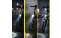 Electric Bike Headlight Waterproof LED Headlight with Mounting Bracket Wired Electric Bicycle Front Light Easy to Install
