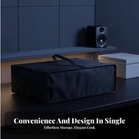 Turntable Dust Cover Dustproof Oxford Cloth Turntable Cover Vinyl Record Player Protector